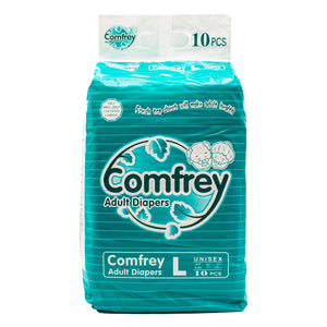 Comfrey adult diapers large 10 pieces
