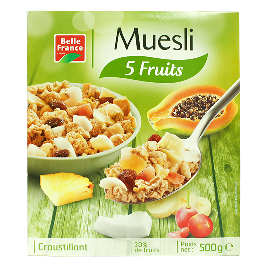 Belle France muesli 5 fruits 500g