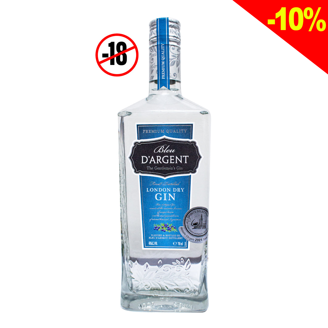 Blue d'Argent London dry gin 700ml