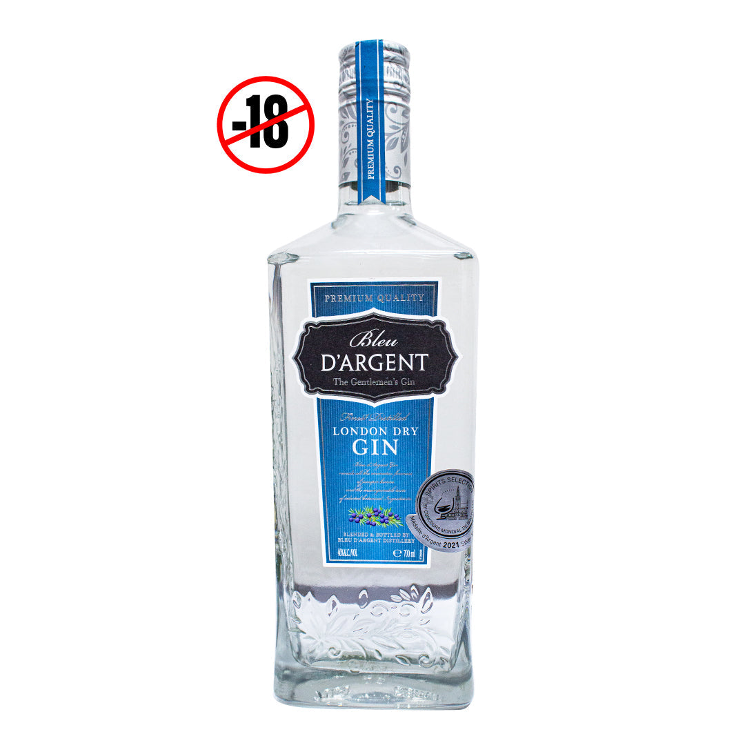 Blue d'Argent London dry gin 700ml