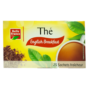 Belle France English Breakfast Tea 25 Bags 45-50g