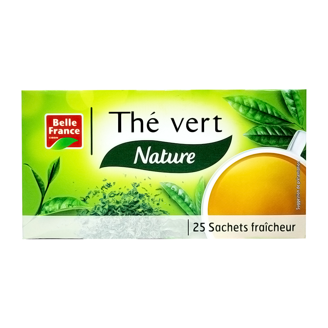 Belle France Natural Green Tea 25 Bags 40g