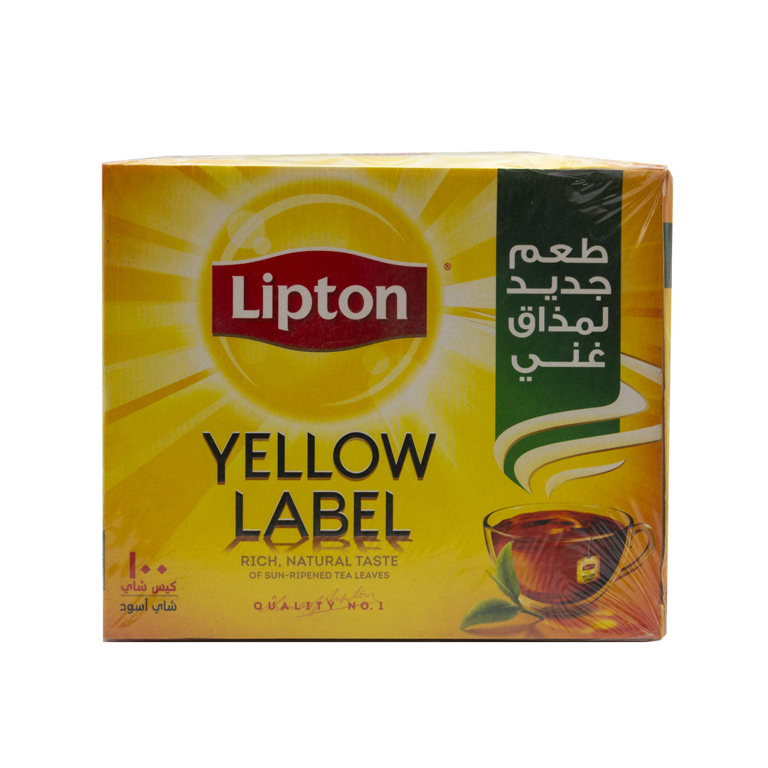 Lipton yellow label tea 50 pcs 100g