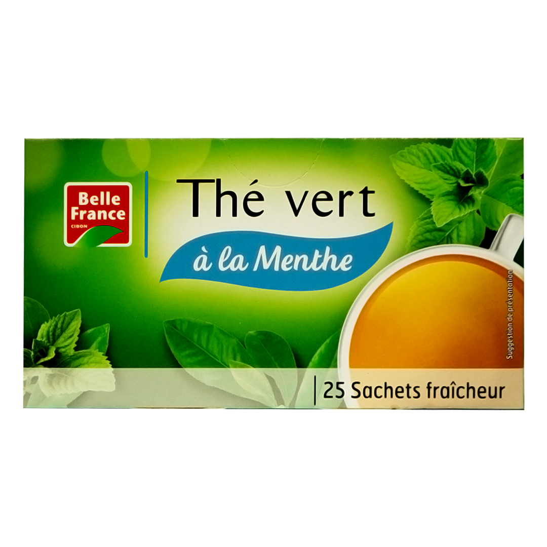 Belle France green tea with mint 40g