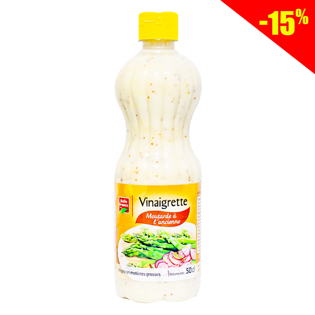 Belle France old-fashioned mustard vinaigrette 500ml