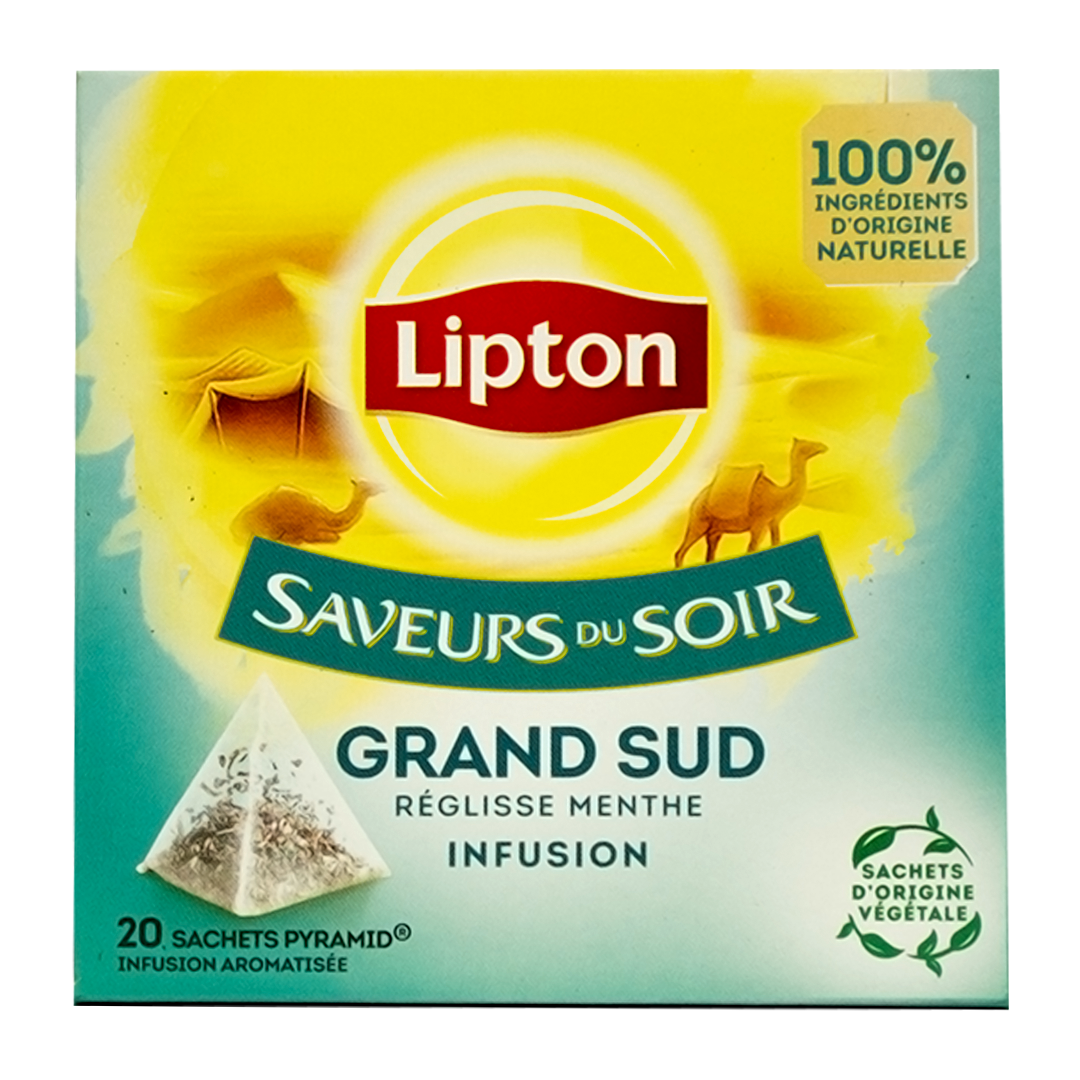 Lipton the menthe Saveur du Soir Grand Sud 32g