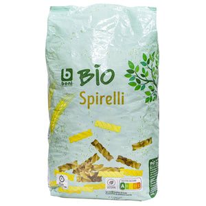 Boni spirals pasta organic 500g