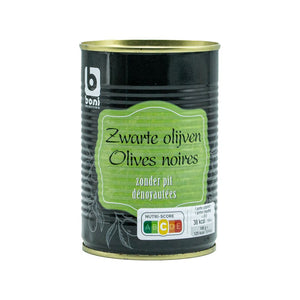 Boni pitted black olives 400g