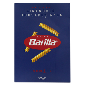 Barilla Pasta Pipe Rigate 500g