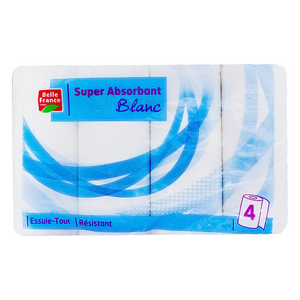 Belle France white paper towel 4 pieces
