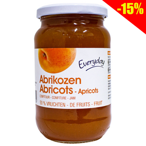 Everyday apricot jam 50% fruit 450g