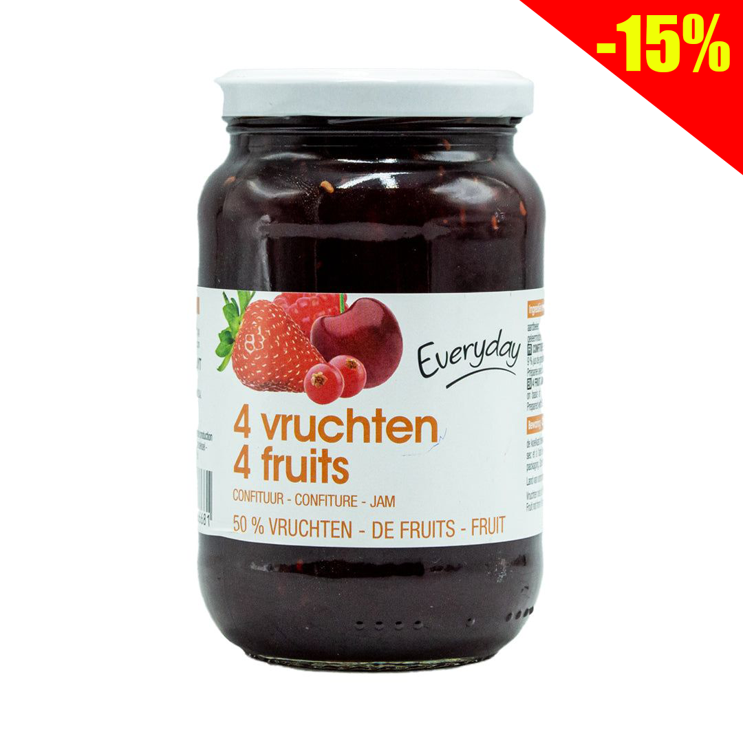 Everyday 4-fruit jam 450g