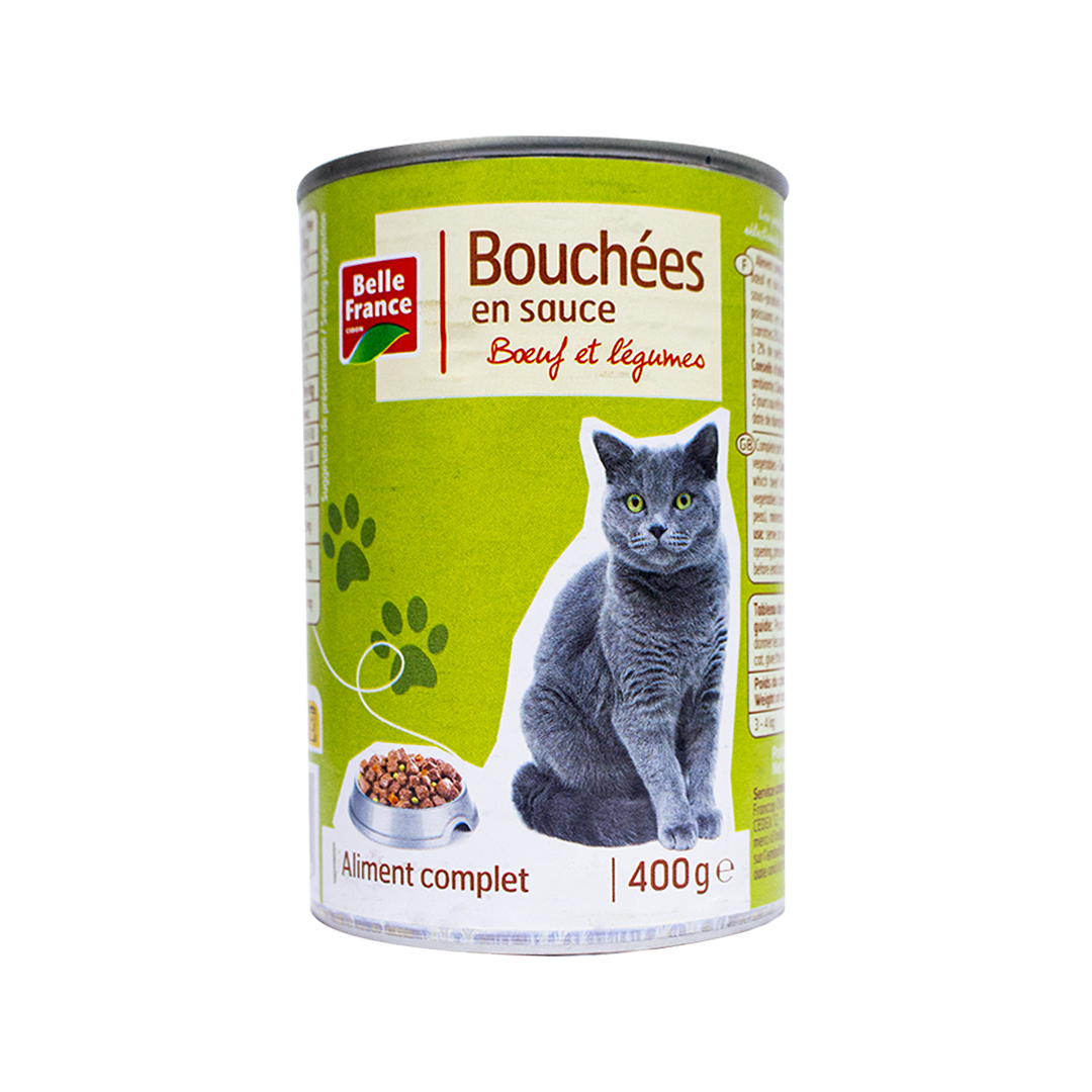 Cat food bell France with meat &amp; vegetables 400gm