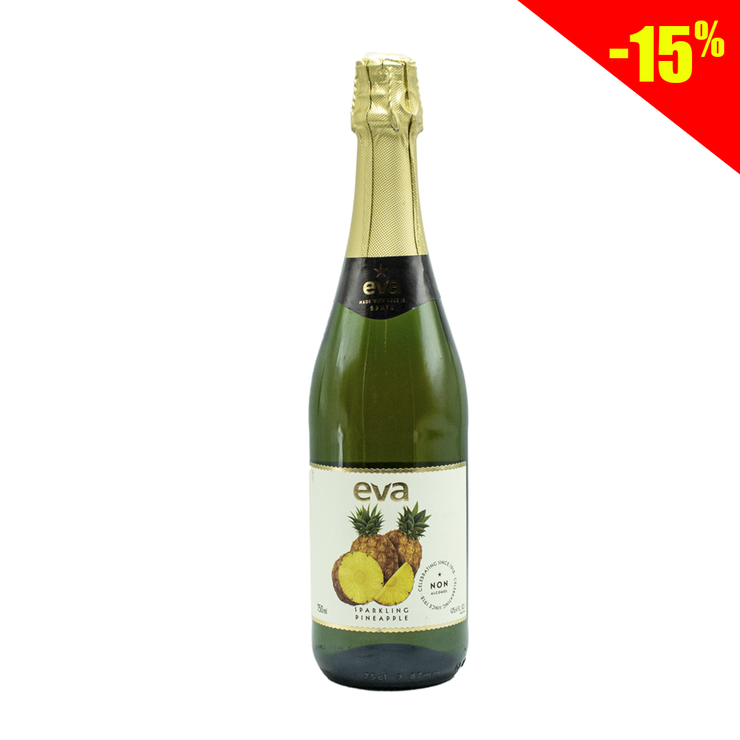 Eva non-alcoholic sparkling pineapple wine 750ml