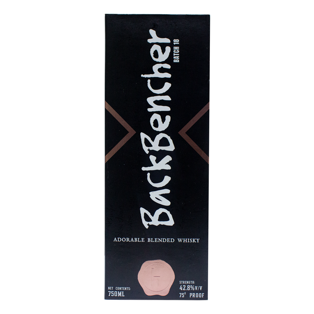 Backbencher Whisky 42.8% 750ml