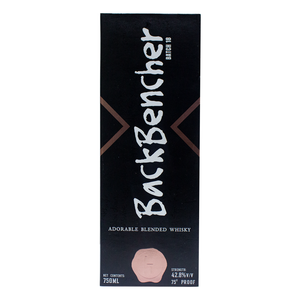Backbencher Whisky 42.8% 750ml
