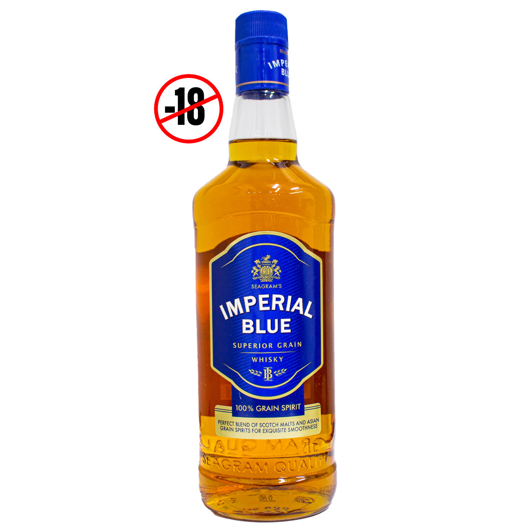 Imperial Blue superior grain whiskey 750ml