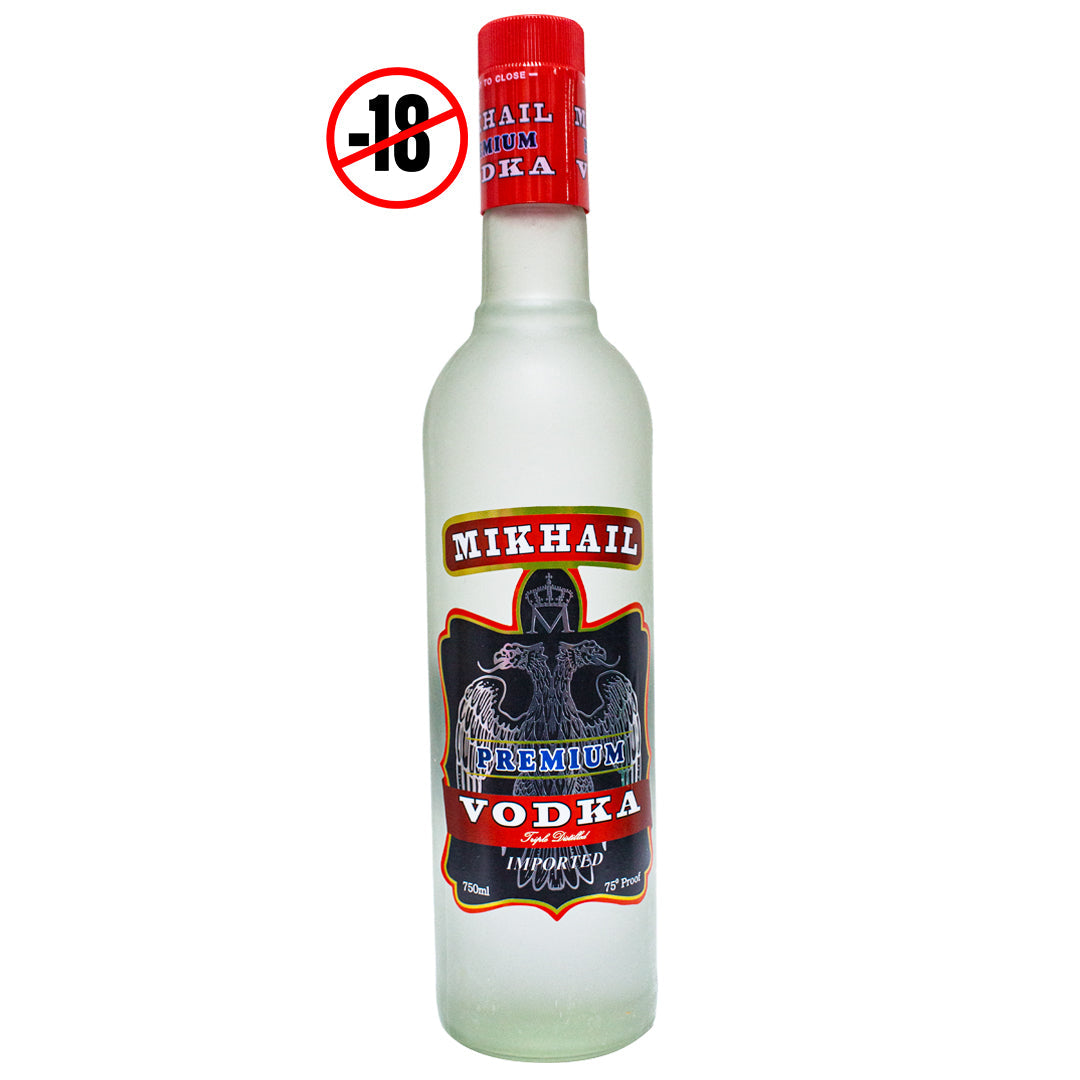 Mikhail premium imported vodka 42.8% 750ml