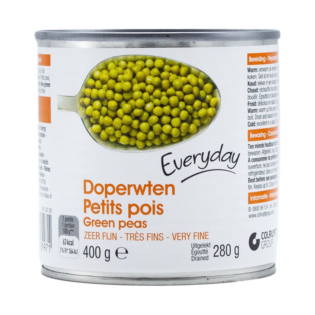 Everyday very fine peas 400g
