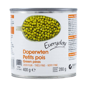 Everyday very fine peas 400g