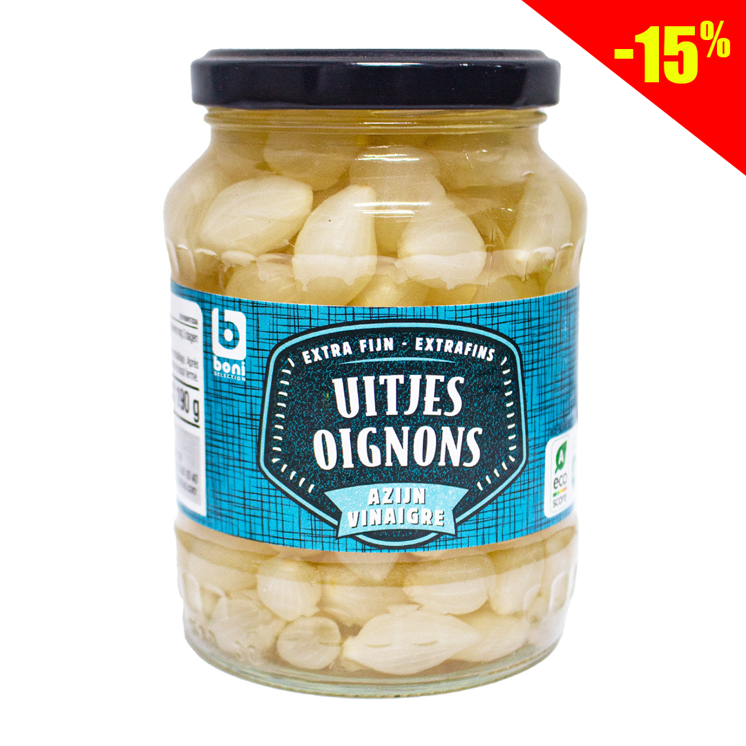 Boni extra-fine pickled onions in vinegar 340g