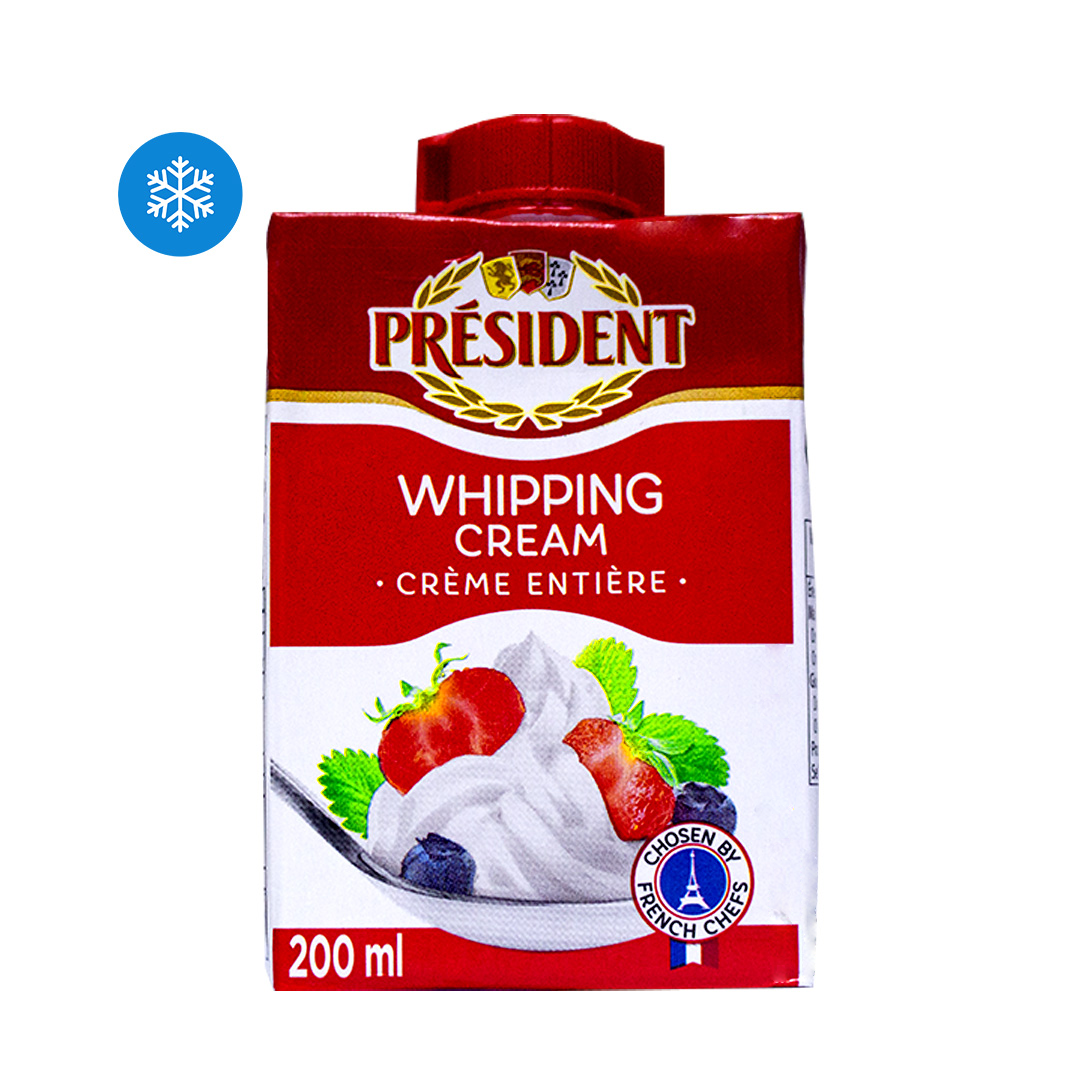 President full cream 200ml