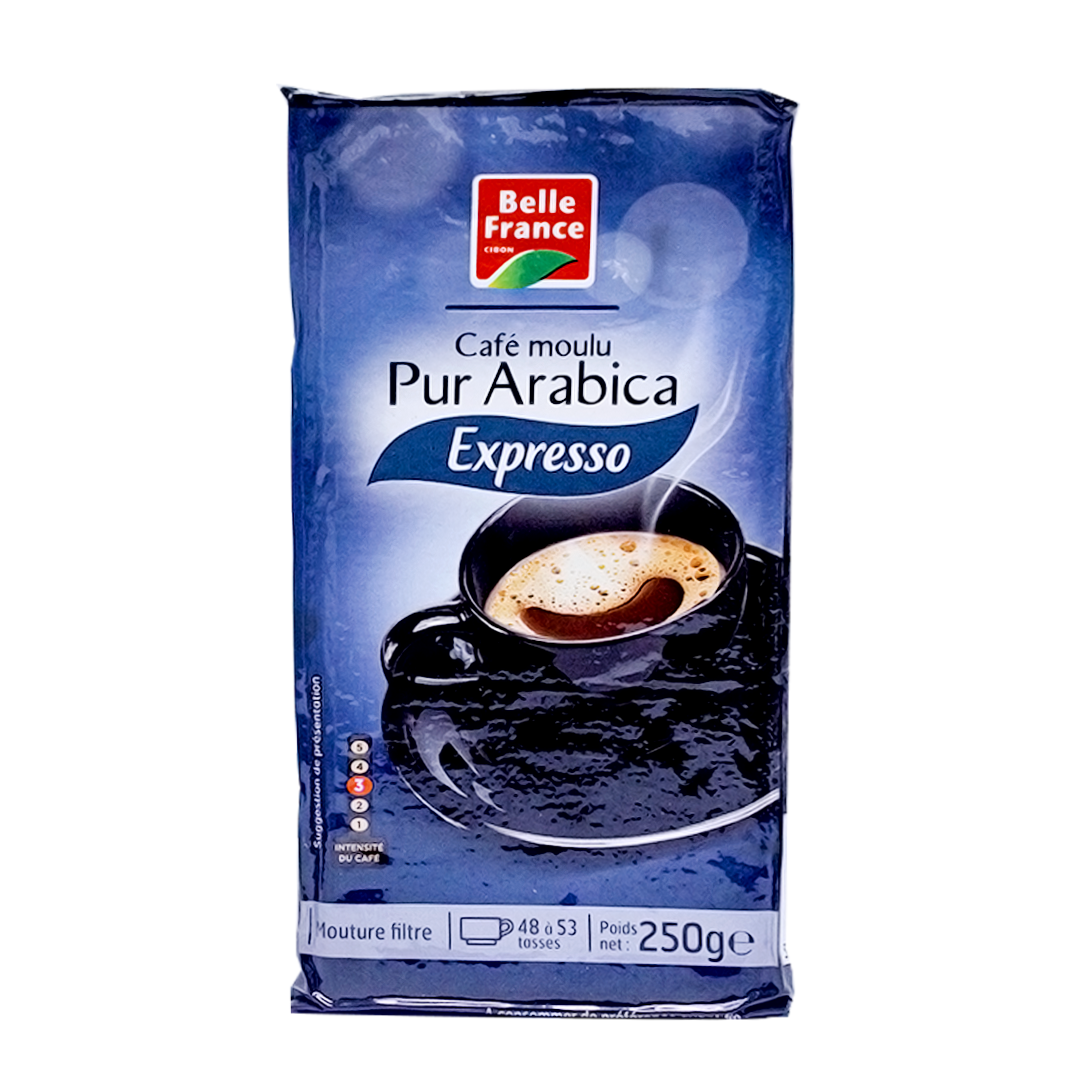 Belle France Ground Coffee Pure Arabica Espresso 250g