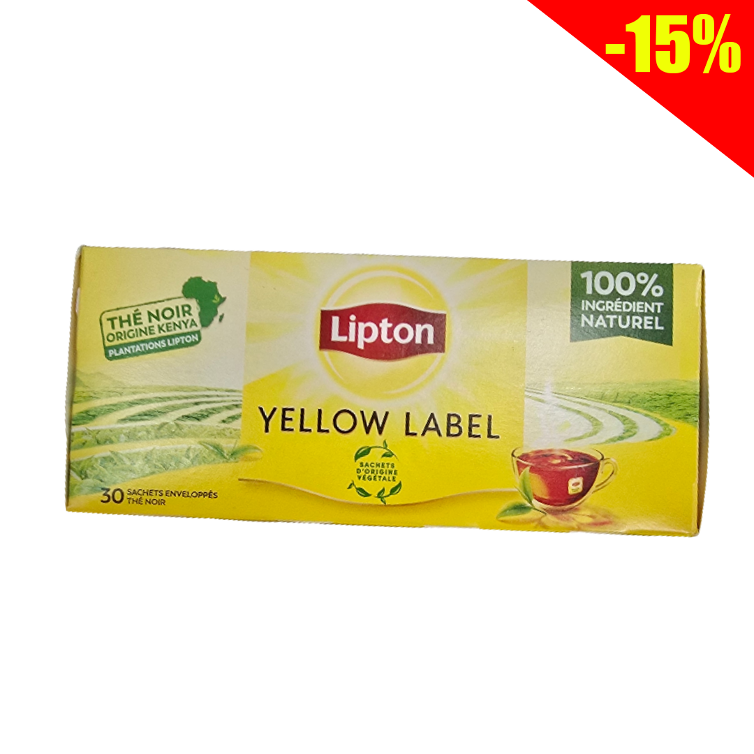 Lipton yellow label tea 30 pcs 50g
