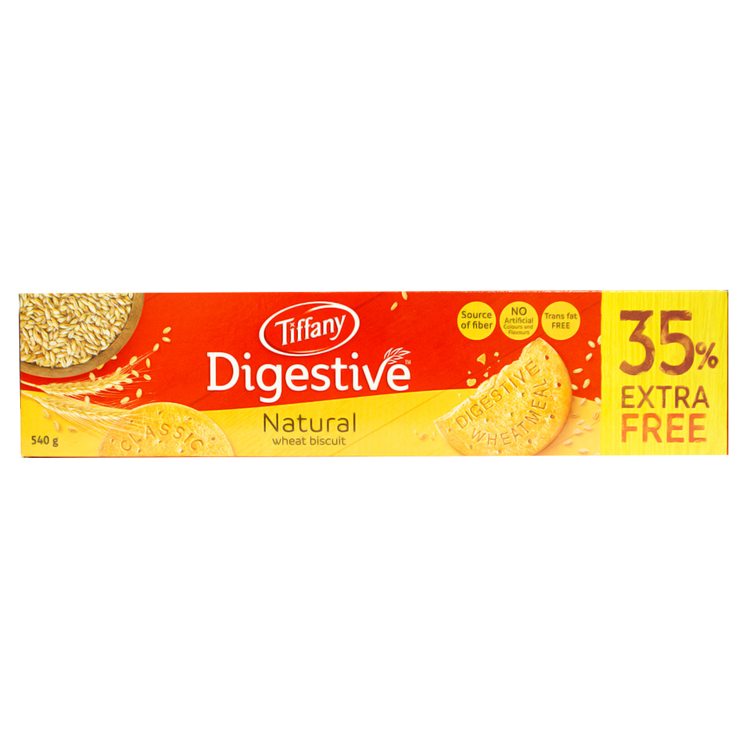 Tiffany digestive biscuits 35% extra 540g