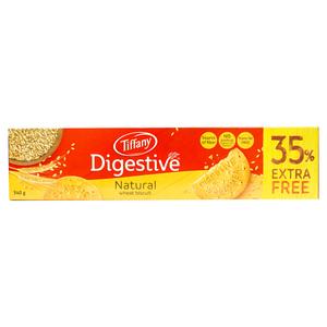 Tiffany digestive biscuits 35% extra 540g
