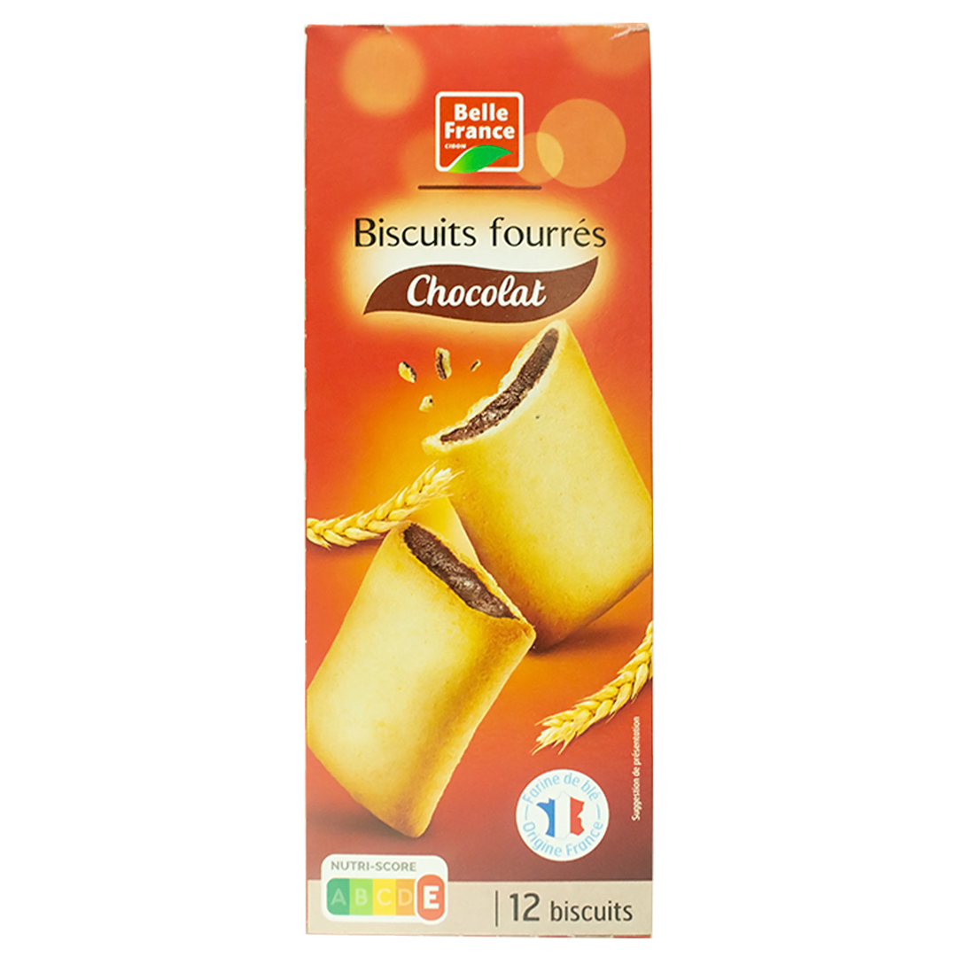 Belle France Choco Filled Biscuits 225g