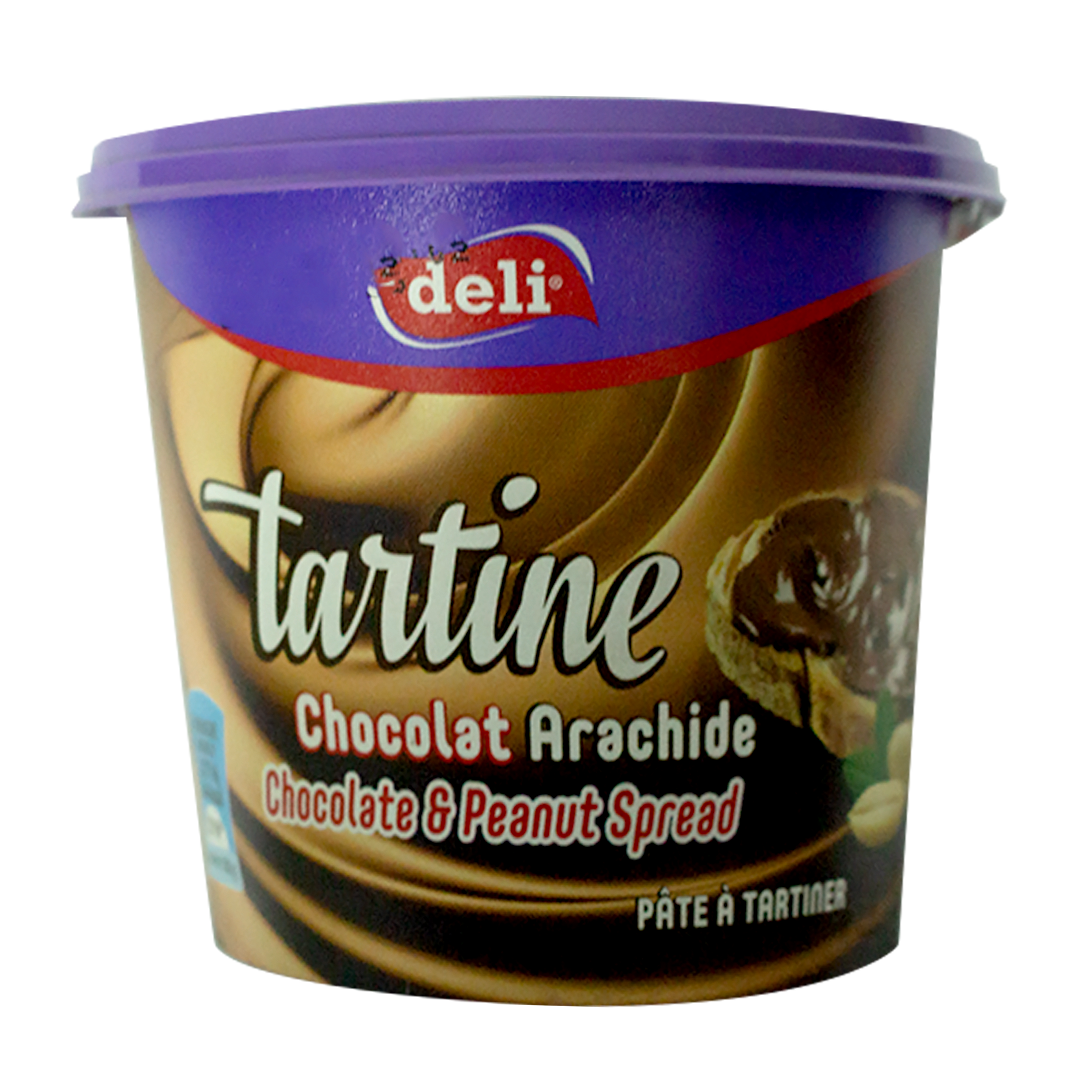 Deli Tartine Peanut Chocolate Spread 250g