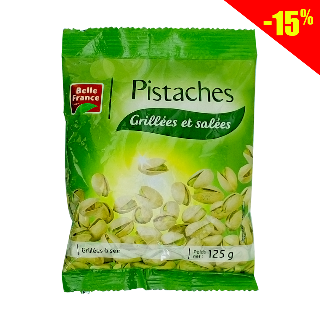 Belle France dried fruit grilled pistachios 125g