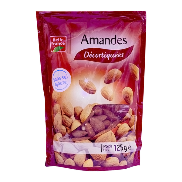 DRY FRUIT BELLE FRANCE AMANDES DECORTIQUEES 125GM – Shoppi (S&K)