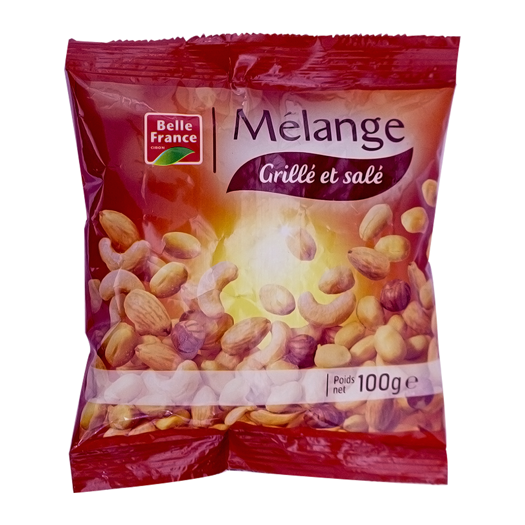 Belle France dried fruit roasted and salted mix 100g