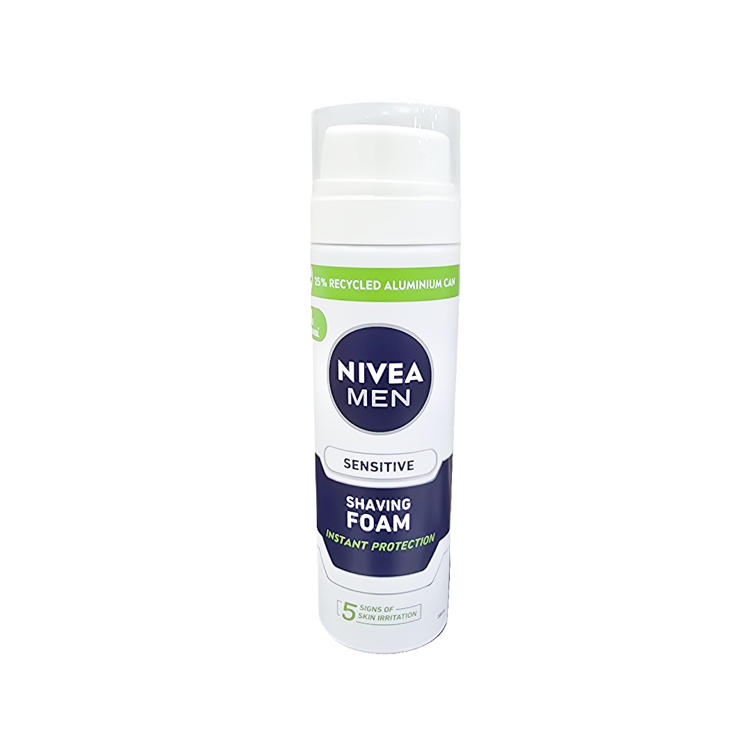 Nivea shaving foam for sensitive men 200ml