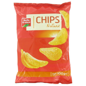 Belle France plain chips 100g