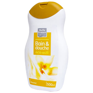 Belle France vanilla milk bath and shower gel 500ml