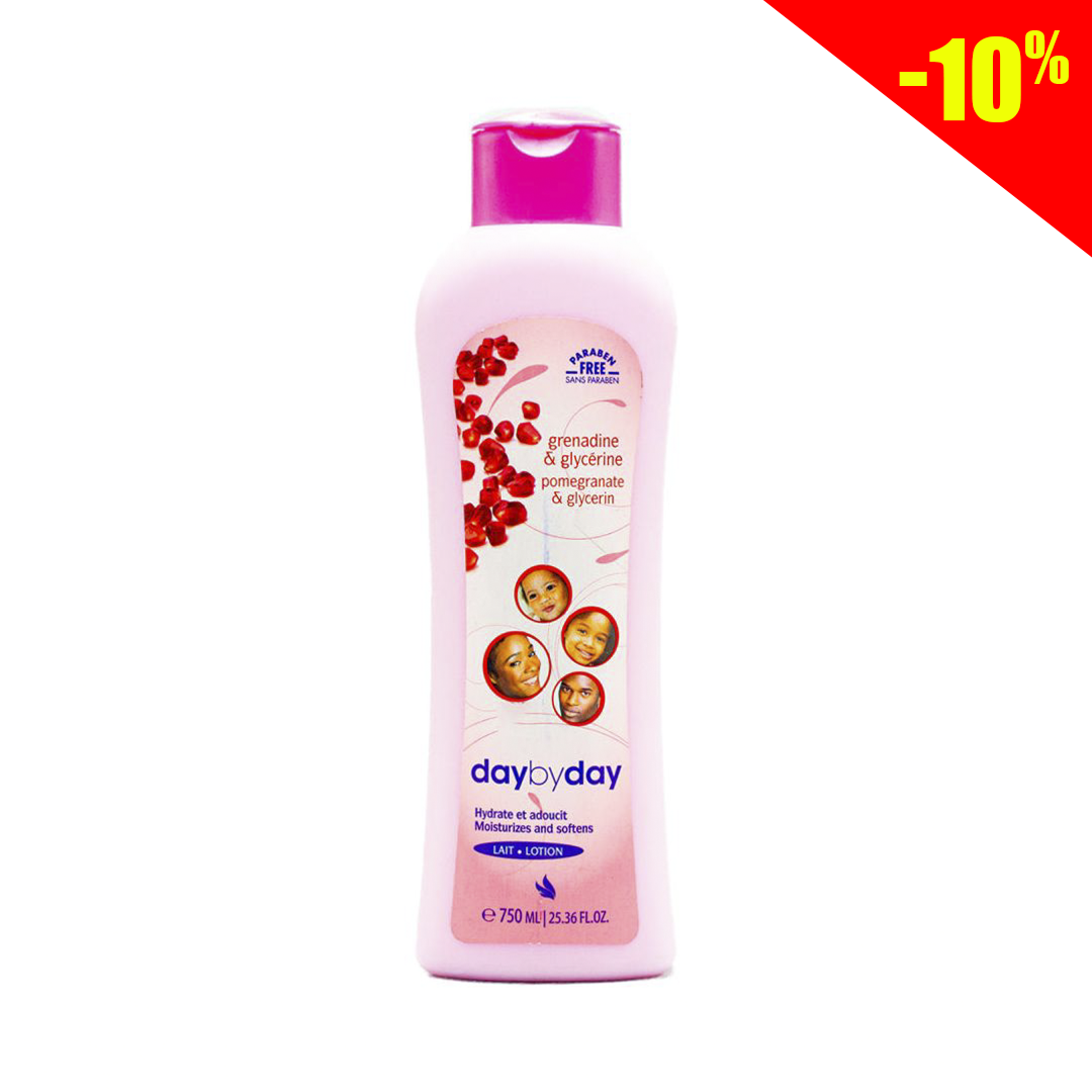 Day by Day moisturizing lotion grenadine and glycerin 750ml