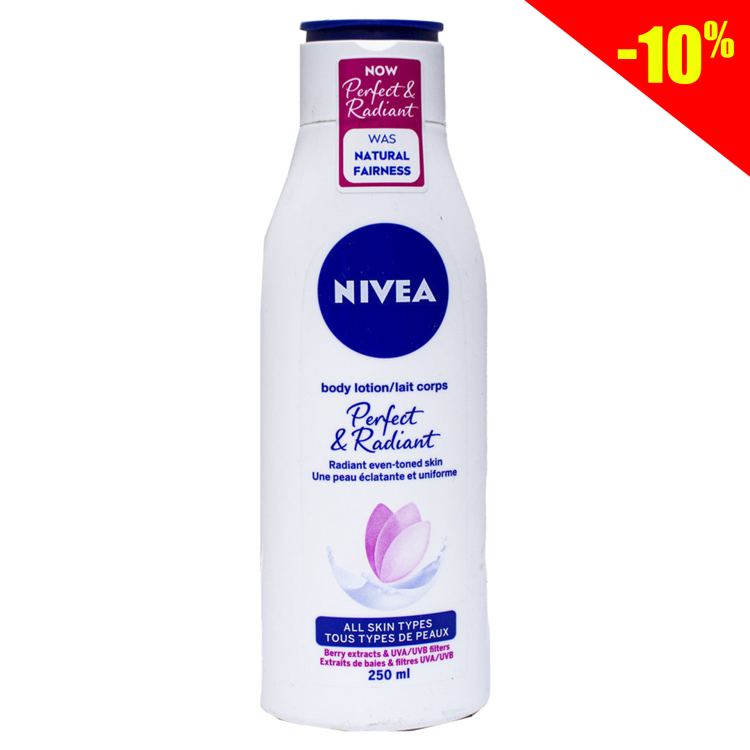 Nivea body lotion perfect and radiant 250ml