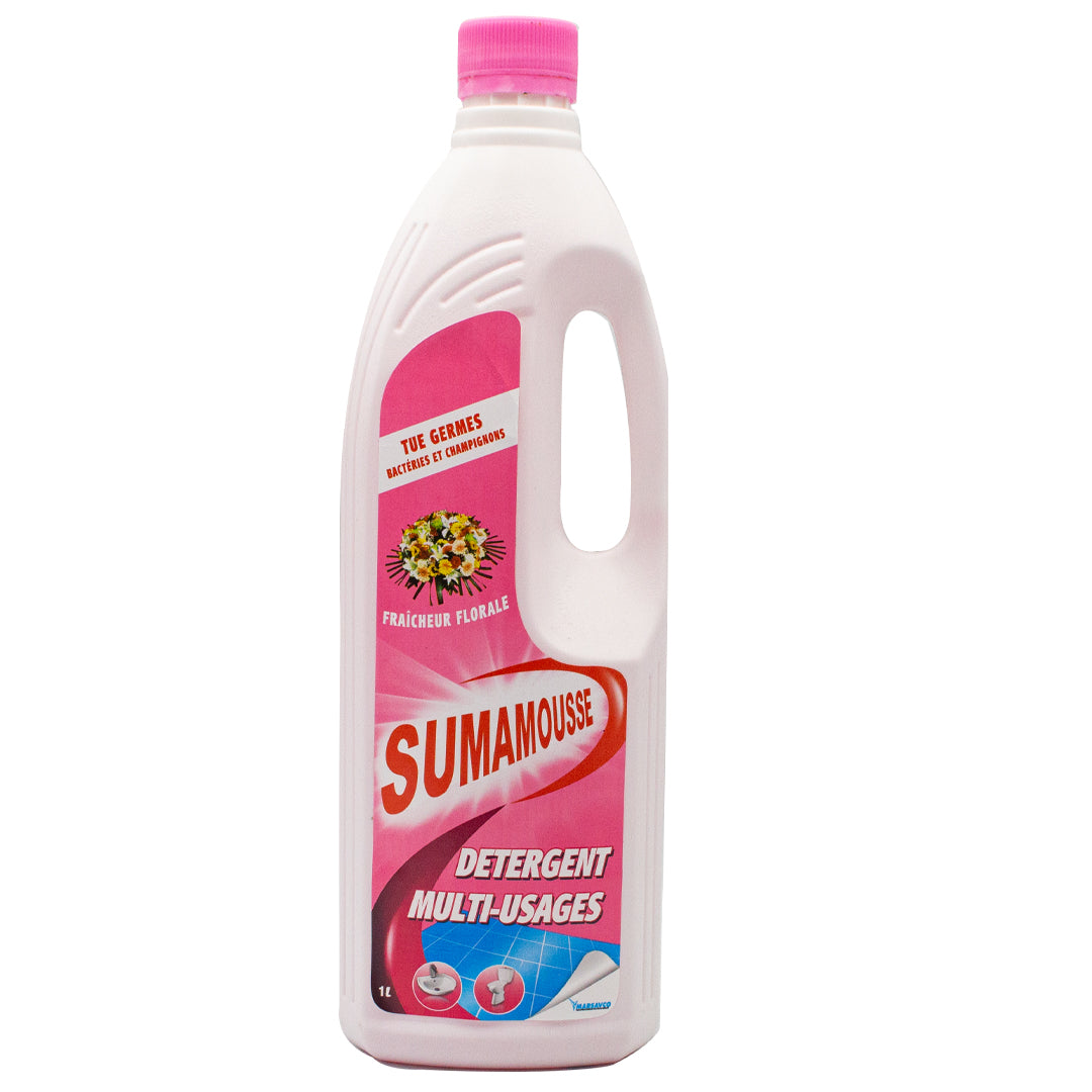 Sumamousse liquid detergent multi-purpose floral freshness 1l