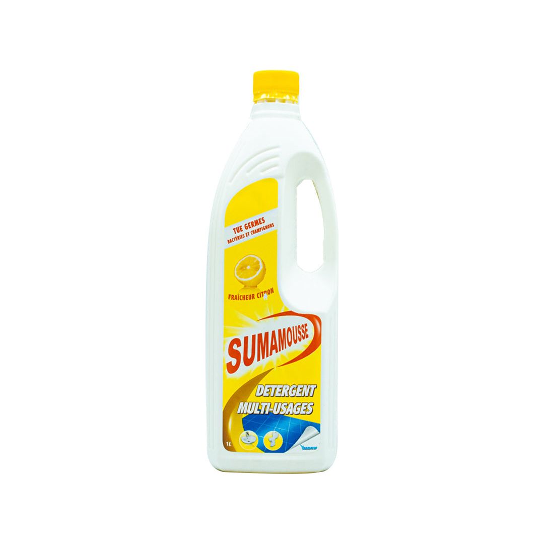 Sumamousse liquid detergent multi-purpose lemon freshness 1l