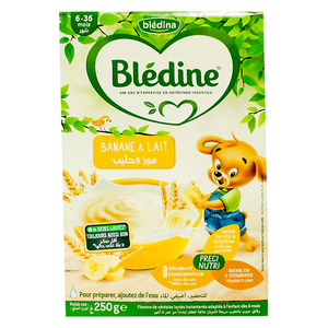 Bledina banana cereals 250g