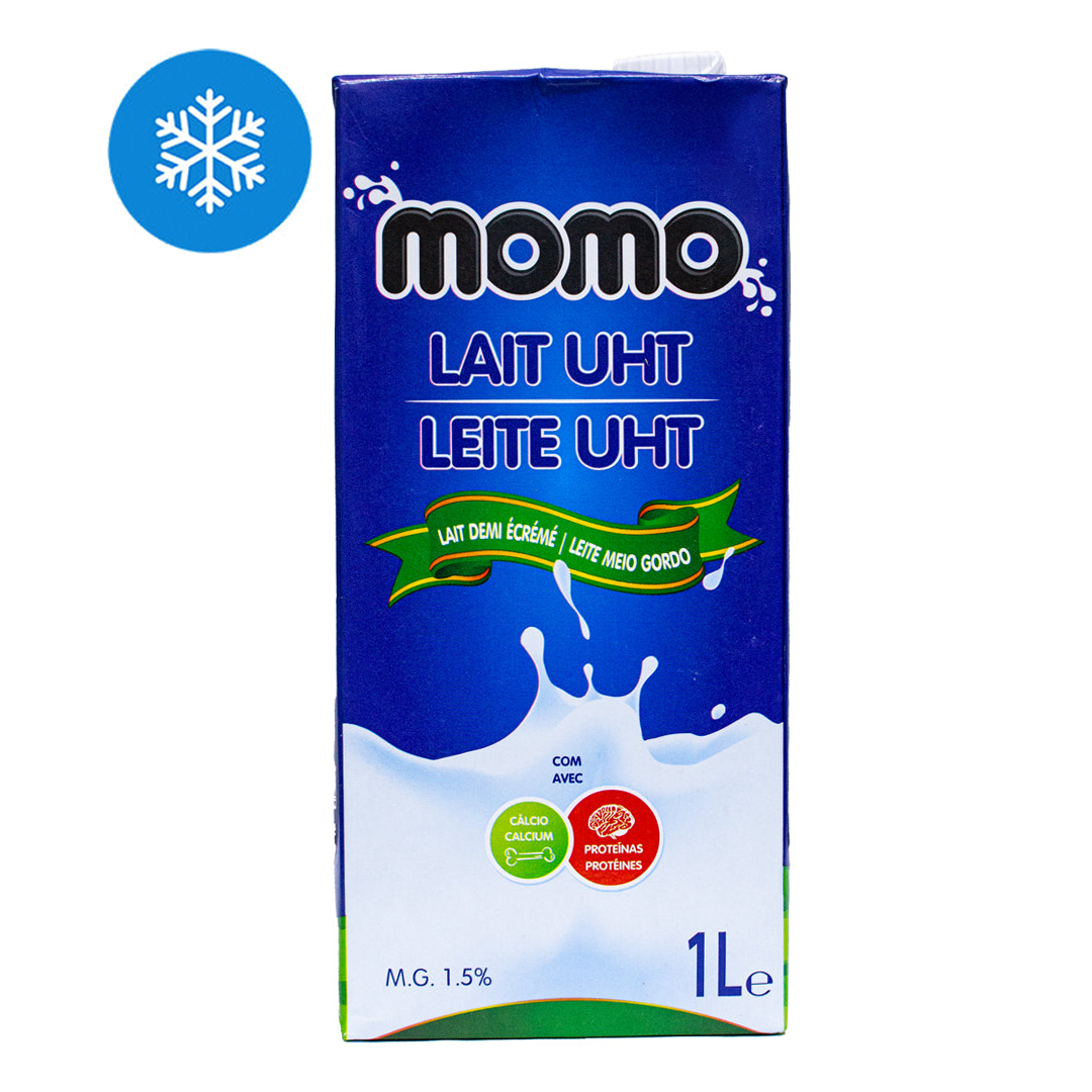 Momo semi-skimmed milk UHT 1l