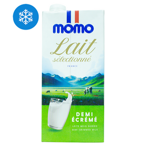 Momo semi-skimmed milk UHT 1l