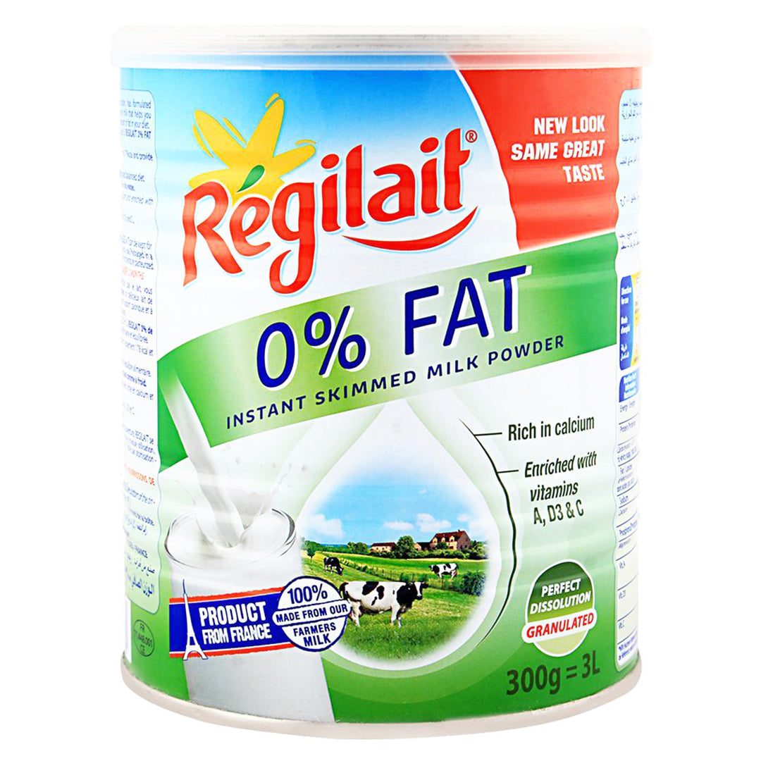 Regilait instant powdered milk 0% fat 300g