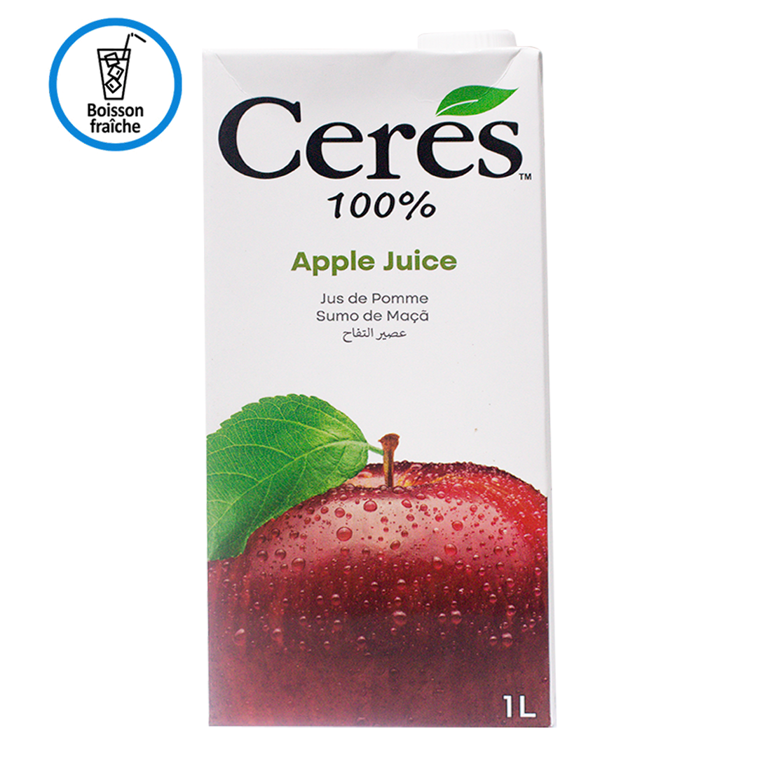 Ceres 100% fruit juice apple 1l