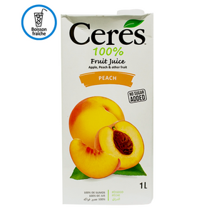 Ceres peach juice 1l