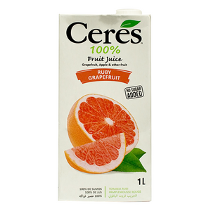 Ceres Ruby grapefruit juice 1l