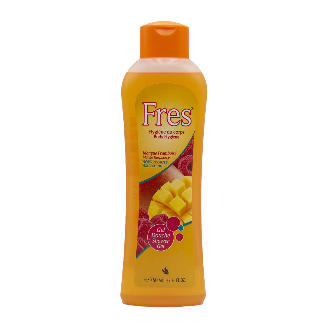 Fres body hygiene shower gel mango and raspberry 750ml